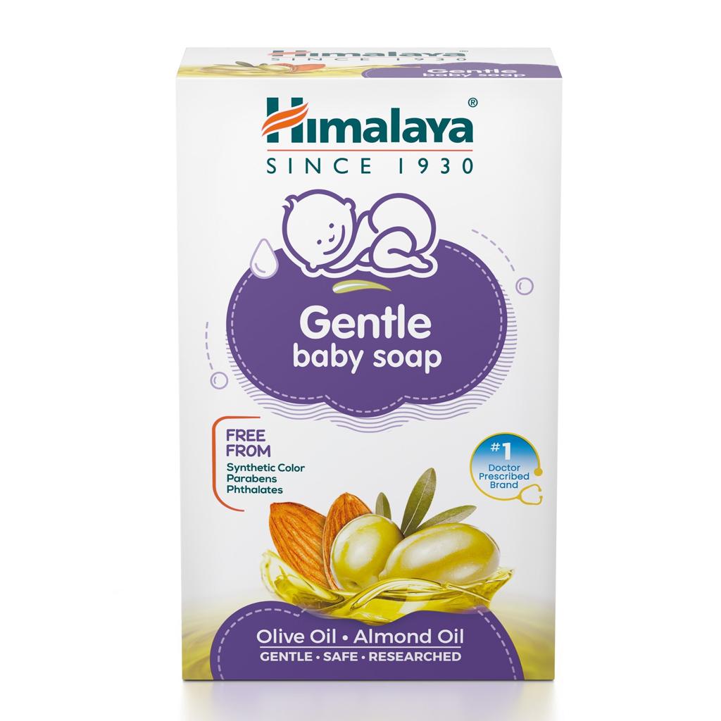 Himalaya Gentle Baby Soap with Olive Oil & Almond Oil – 125 g