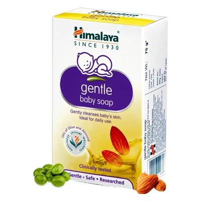 Himalaya Gentle Baby Soap with Olive Oil & Almond Oil – 75 g – image 2