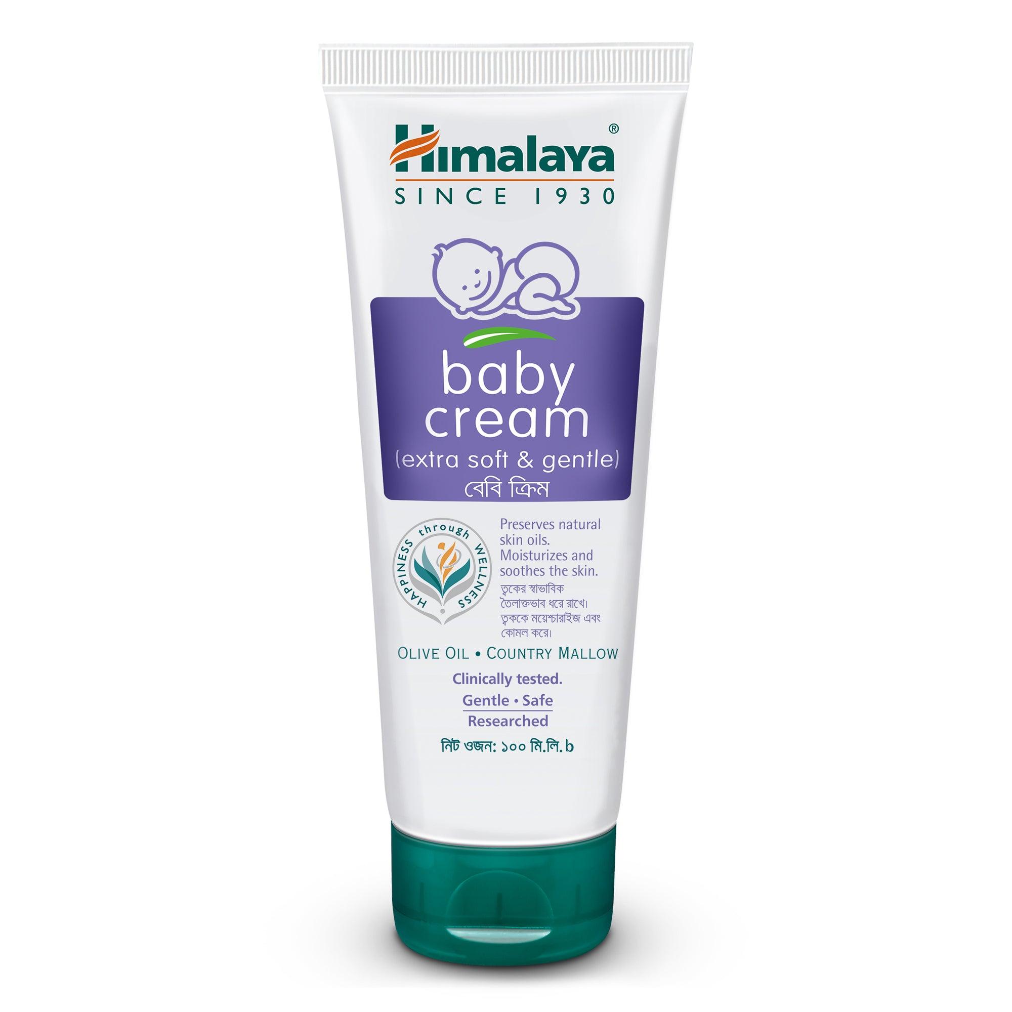 Himalaya Baby Cream with Olive Oil & Country Mallow – 100 ml – image 2