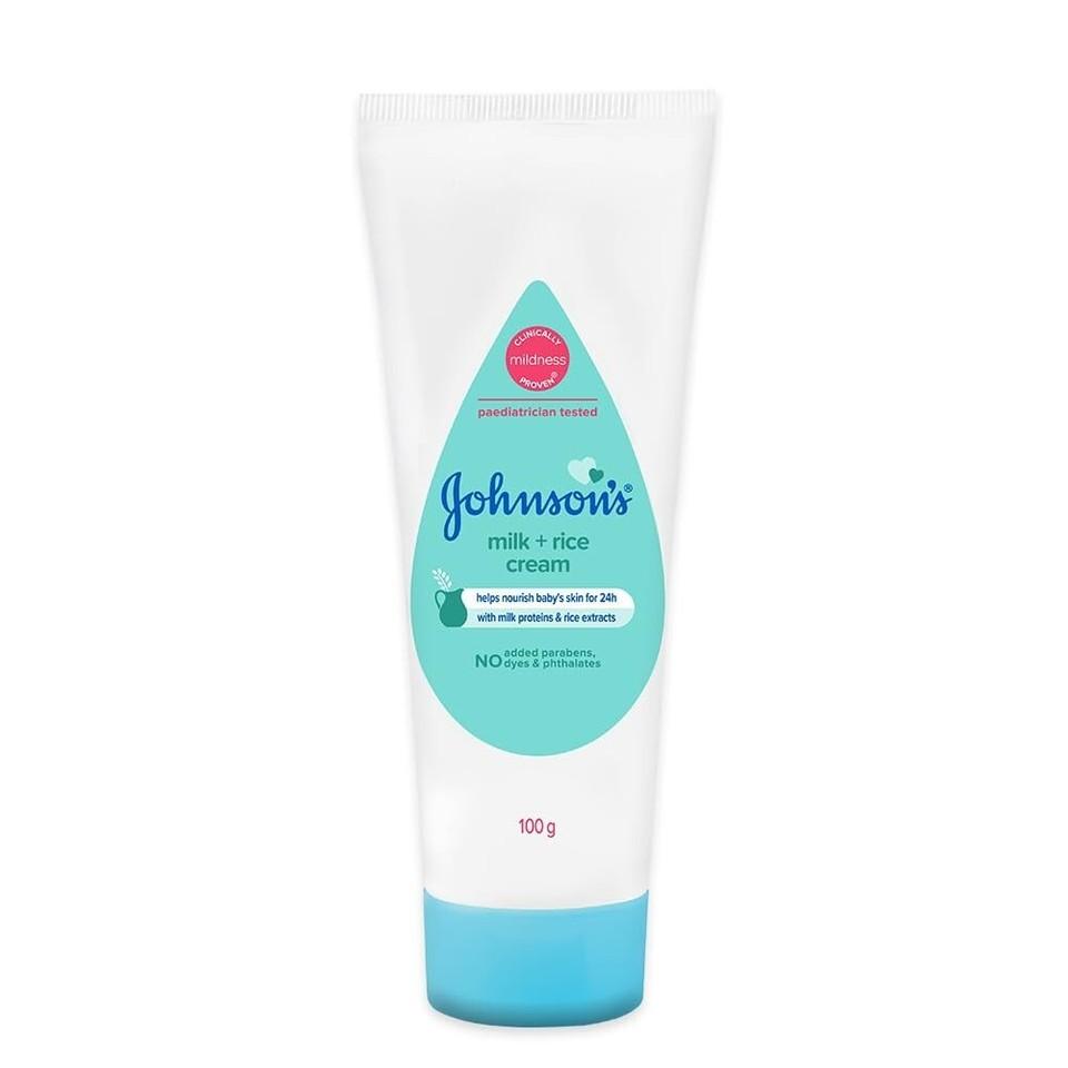 Johnson's Baby Cream Nourishing Milk & Rice – 100 g – image 3