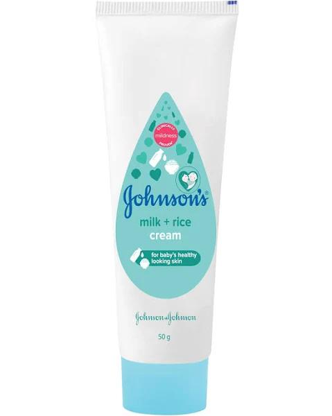 Johnson's Baby Cream Nourishing Milk & Rice – 50 g