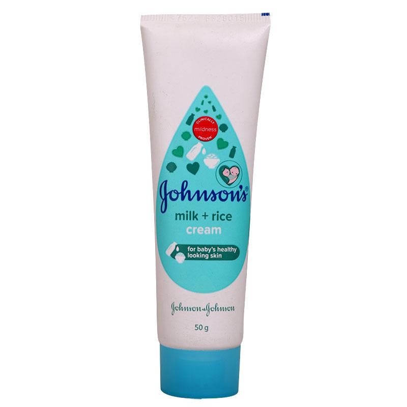 Johnson's Baby Cream Nourishing Milk & Rice – 50 g – image 2