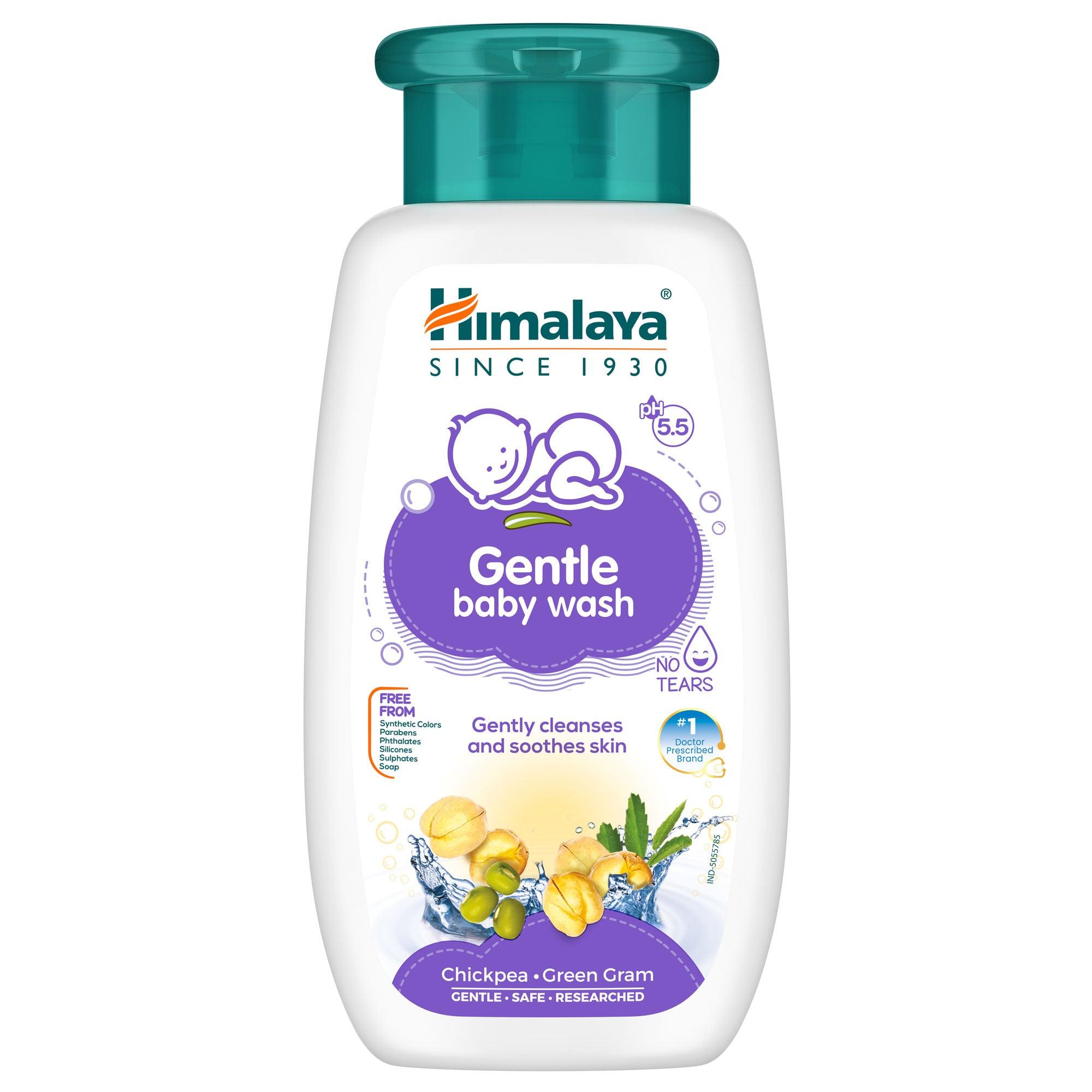 Himalaya Gentle Baby Wash with Chickpea & Green Gram – 100 ml