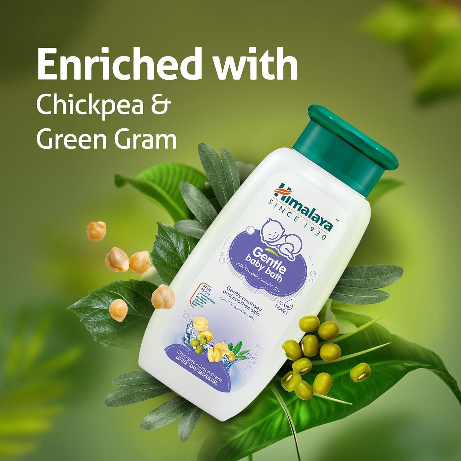 Himalaya Gentle Baby Wash with Chickpea & Green Gram – 100 ml – image 3