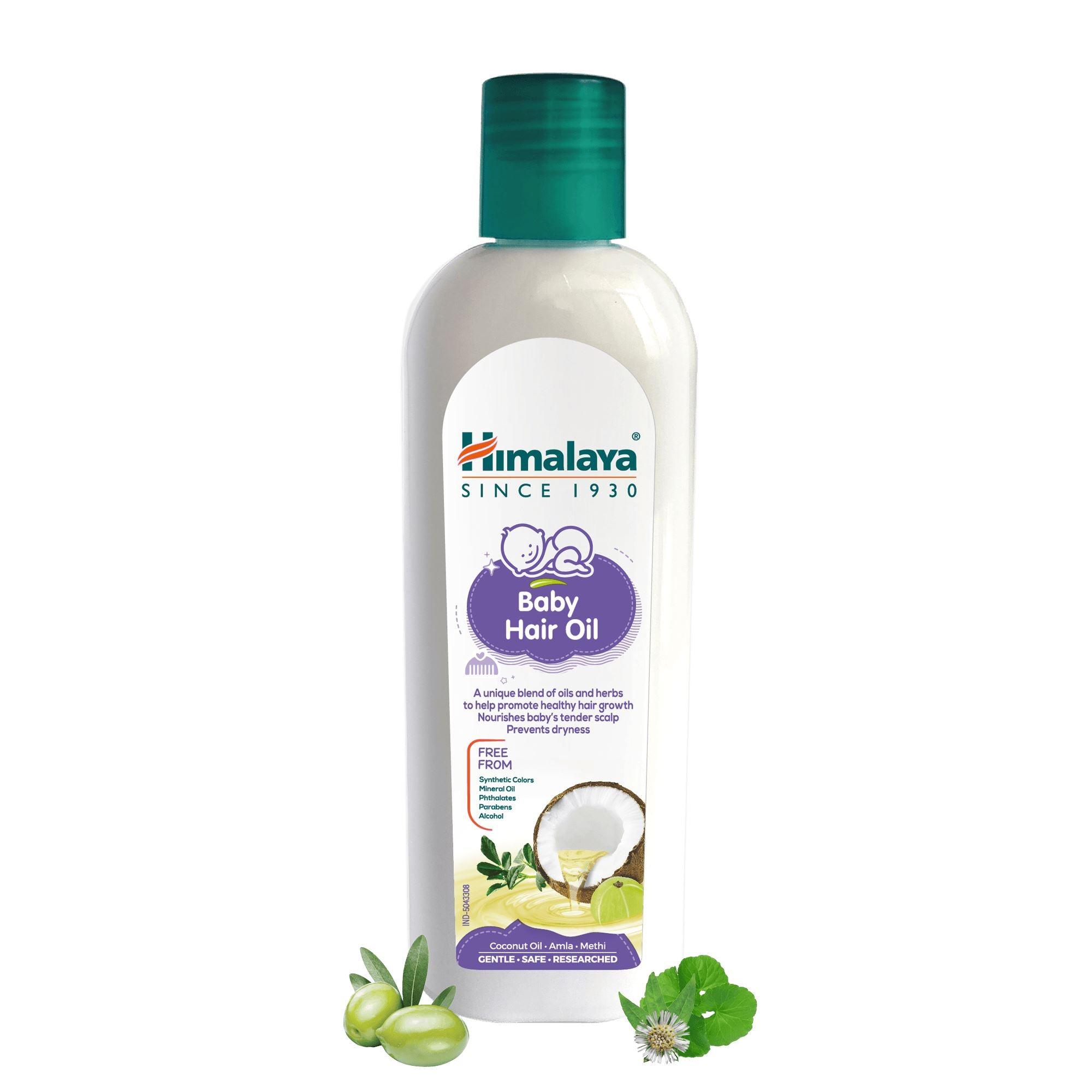 Himalaya Baby Hair Oil with Coconut Oil, Amla & Methi – 50 ml