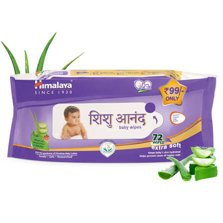 Himalaya shishu Anand wipes 