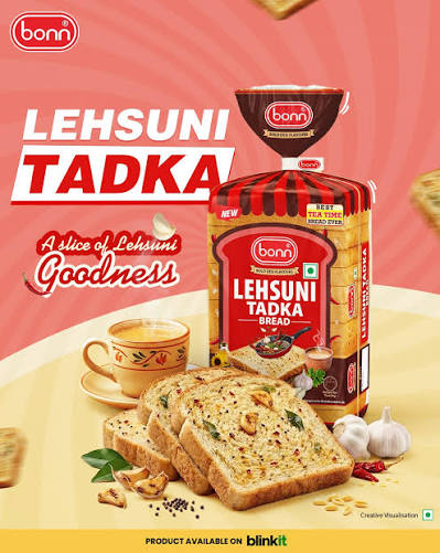 Bonn Lehsuni Tadka bread – image 3