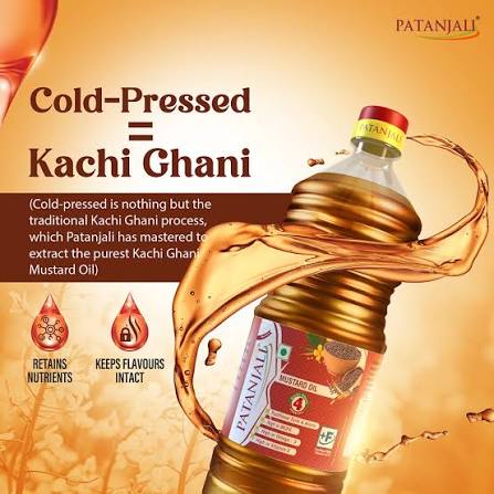 Patanjali Kachi Ghani Mustard Oil – image 3
