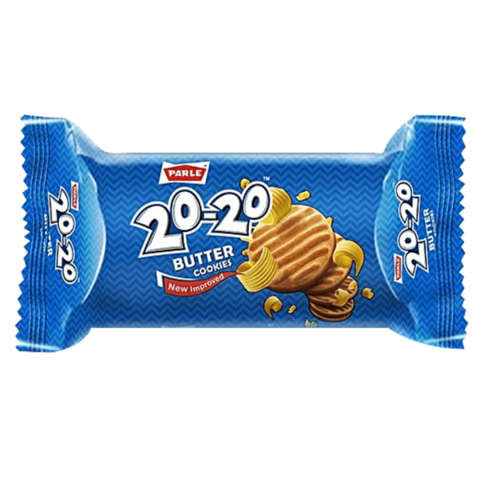 Parle 20-20 Butter Cookies 52 Gm