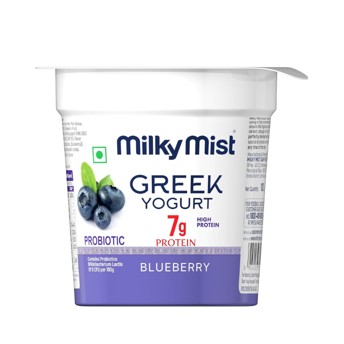 Milky Mist Fruit Yogurt Blueberry 100 g – image 1