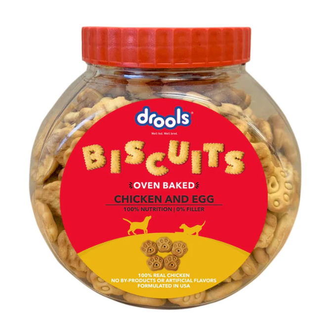 Dog Biscuits - Drools Chicken and Egg Flavor Dog Biscuits – image 1