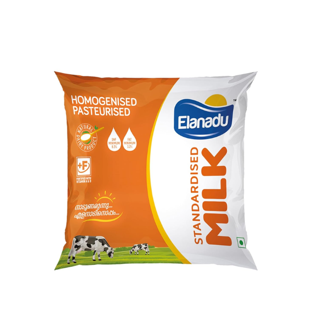 Elanadu Standardised Cow Milk 475ml