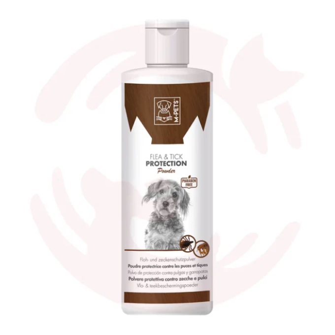 Dogs Powder - M-Pets Flea & Tick Protection Powder for Dogs 200ml