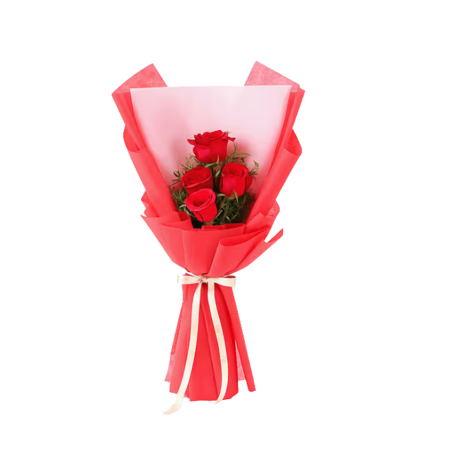 Three Roses Bouquet – image 1