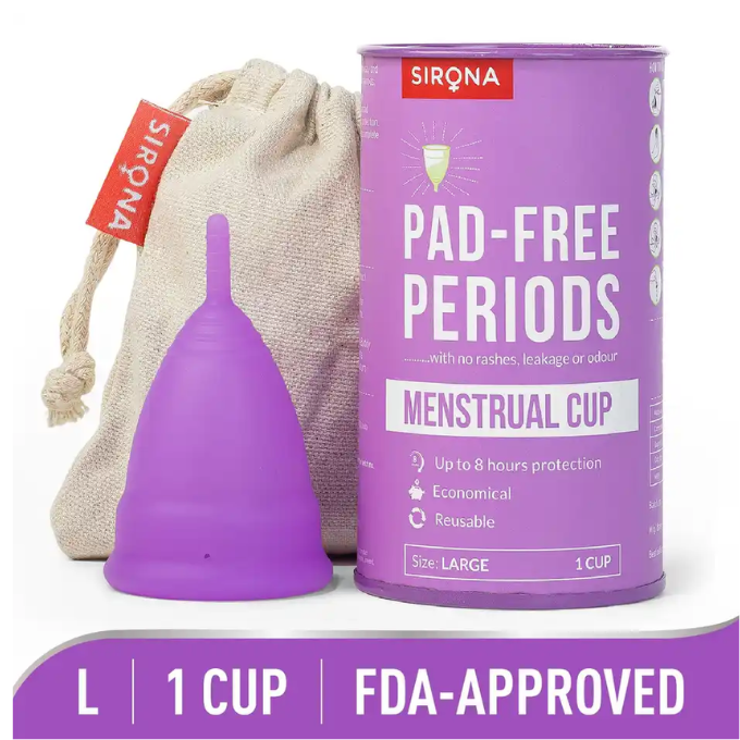Sirona Reusable Menstrual Cup Large
