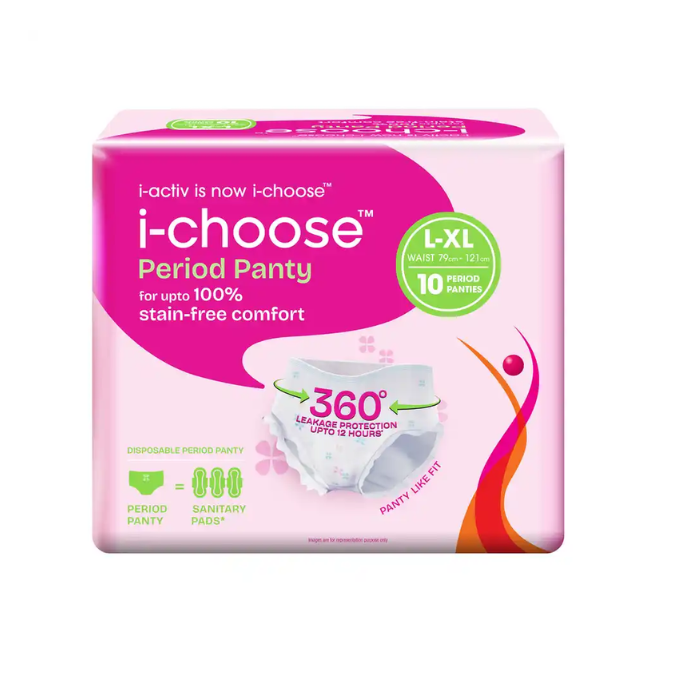 I-Activ Disposable Period Panties | L-XL