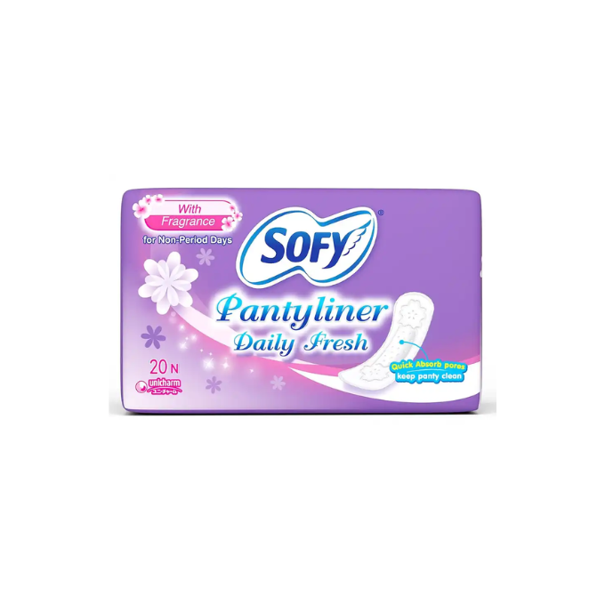 Sofy Daily Fresh Women Pantyliners | Prevents Spotting | Ultra Thin