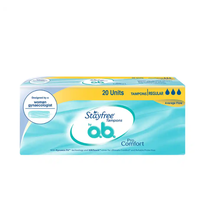 Stayfree Pro Comfort Tampons (by OB) 20s