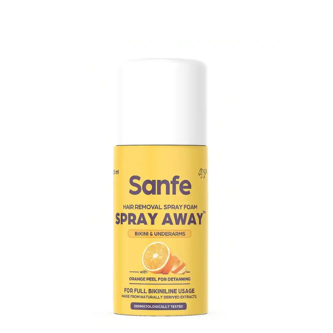 Sanfe Painless & Detan Hair Removal Spray Cream