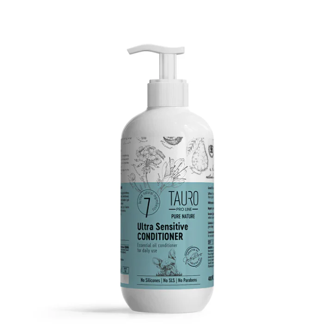  Conditioner - Tauro Pro Line Pure Nature Ultra Sensitive Coat Conditioner for Dogs & Cats.