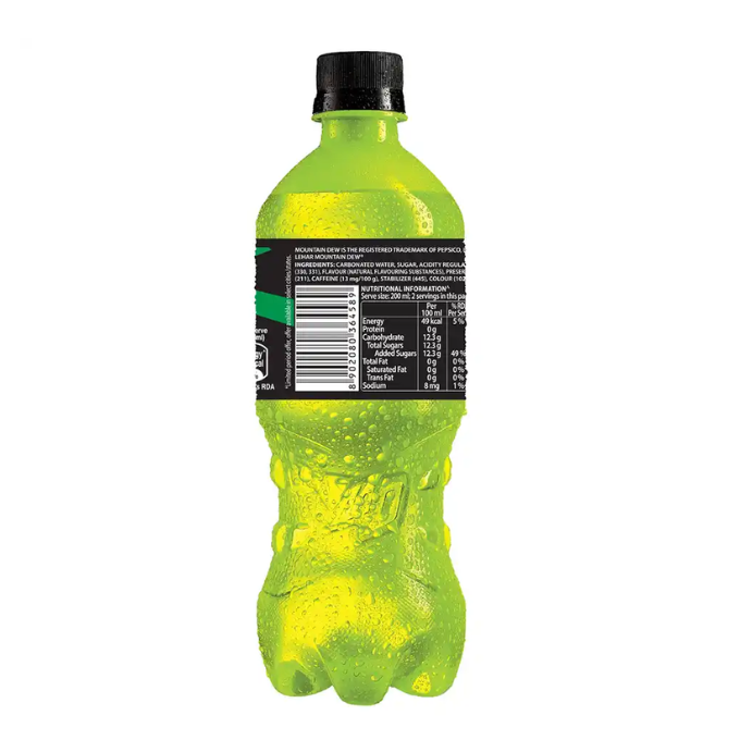 Mountain Dew Soft Drink PET | Carbonated Beverage – image 2