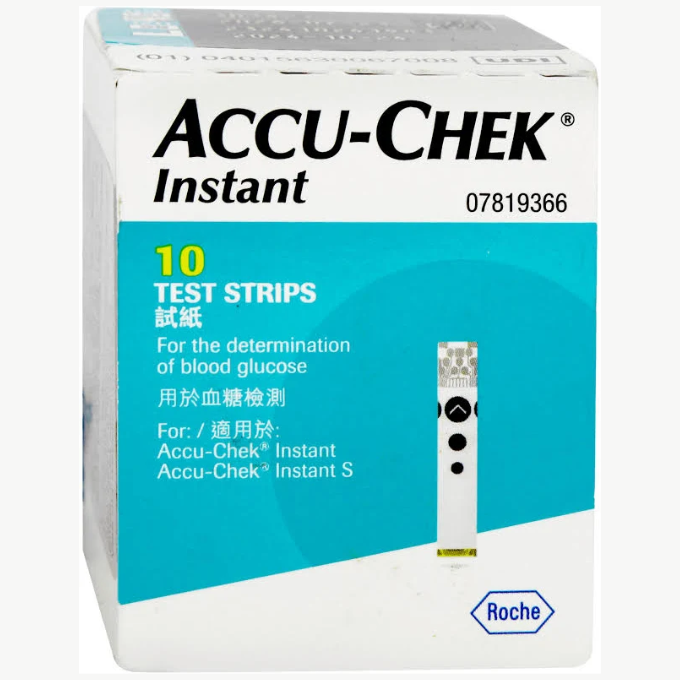 Accu-Chek Instant Test Strips 10s (Roche)