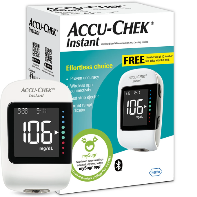 Accu-Chek Instant Bluetooth Blood Glucose Meter – image 1