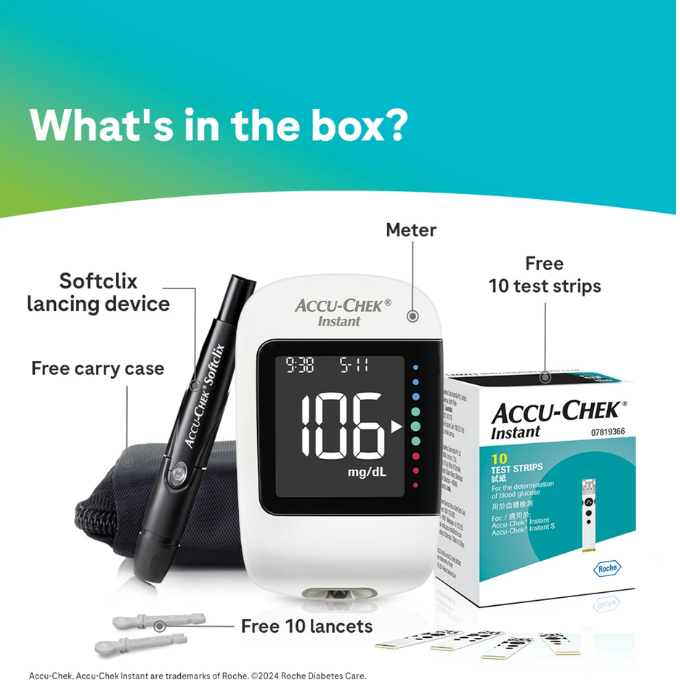 Accu-Chek Instant Bluetooth Blood Glucose Meter – image 3