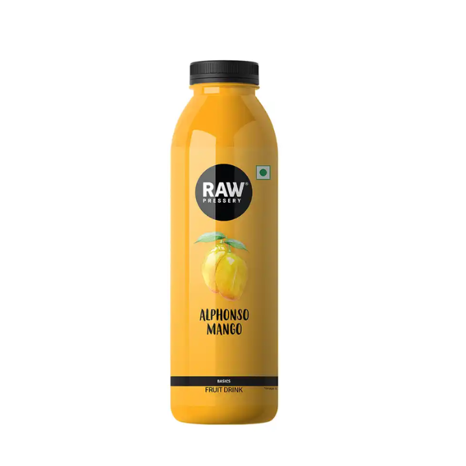RAW Pressery Alphonso Mango Juice Mango Fruit Juice Not From Concentrate Mango Drink