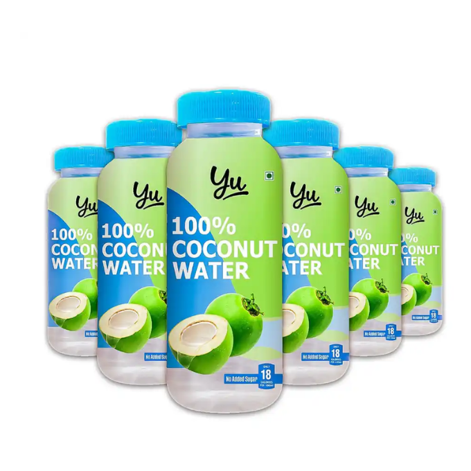 Yu Natural Coconut Water | Pack Of 6