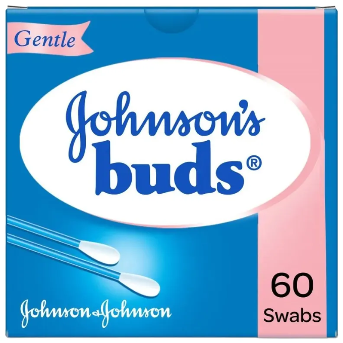 Johnson's Ear Buds, 60 Count