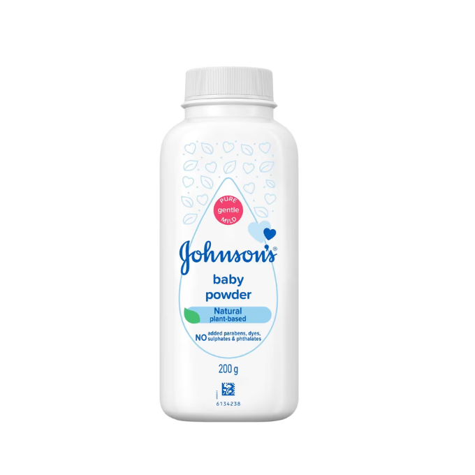 Johnson's Natural Baby Powder (200g) – image 1