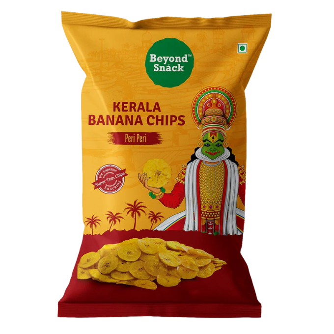 Beyond snack kerala Banana Chips peri peri 100 gms – image 1