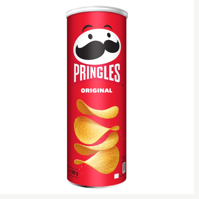 Pringles Potato Chips The Original, 165 Grams