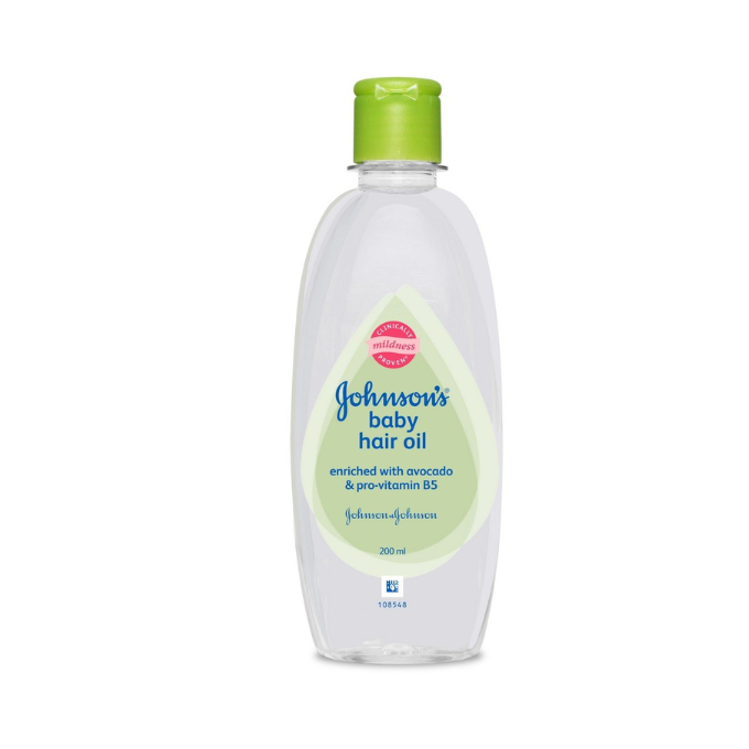  Johnson's Baby Hair Oil with Avocado, 200ml