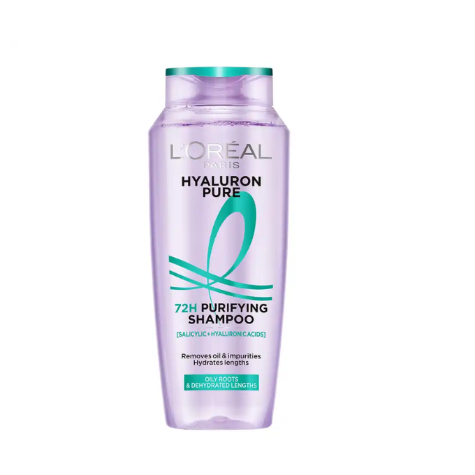 L'Oreal Paris Hyaluron Pure 72H Purifying Shampoo  – image 1