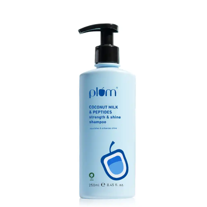 Plum Coconut Milk & Peptides Strength & Shine Shampoo