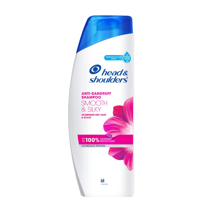 Head & Shoulders Smooth and Silky Shampoo, 340ml