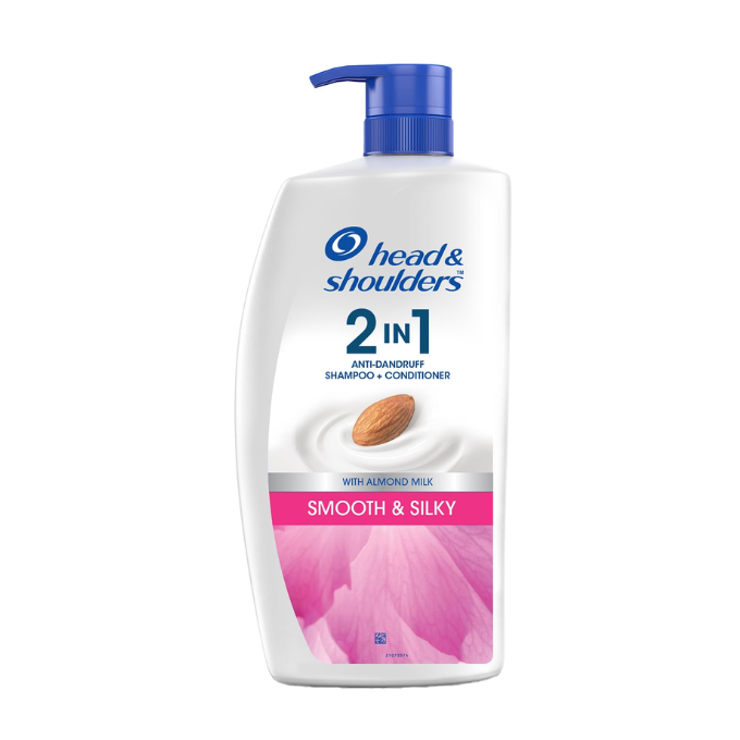 Head & Shoulders 2-in-1 Smooth and Silky Anti Dandruff Shampoo + conditioner – image 1