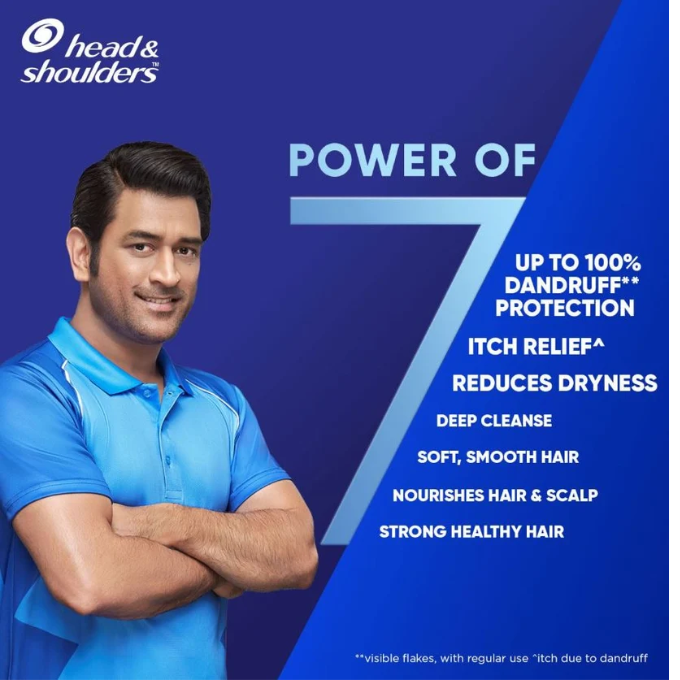 Head & Shoulders 7 In 1 Anti-Dandruff Shampoo, 72 ml – image 3