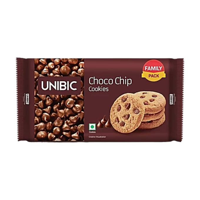UNIBIC Choco Chip Cookies – Family Pack 270g