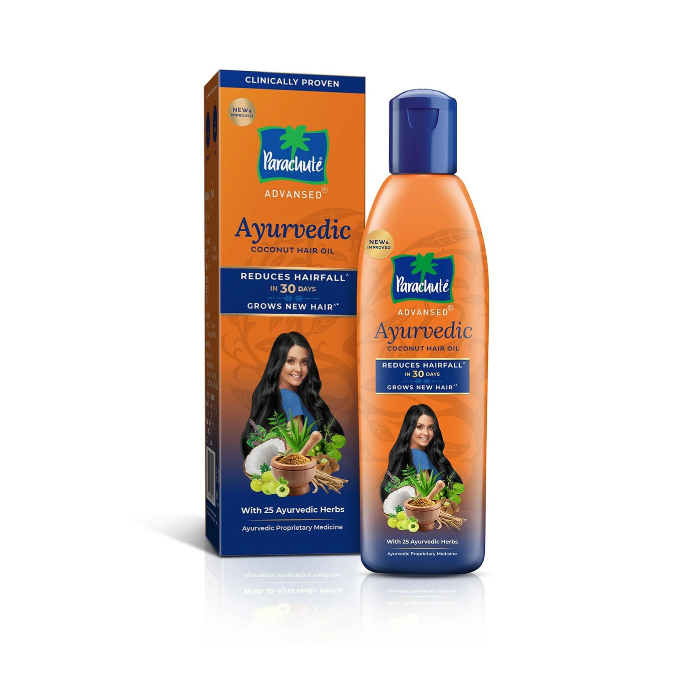  parachute advanced ayurvedic coconut oil 300 ml   – image 1