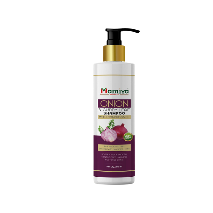 Mamiya Onion & curry leaf Shampoo 200 ml
