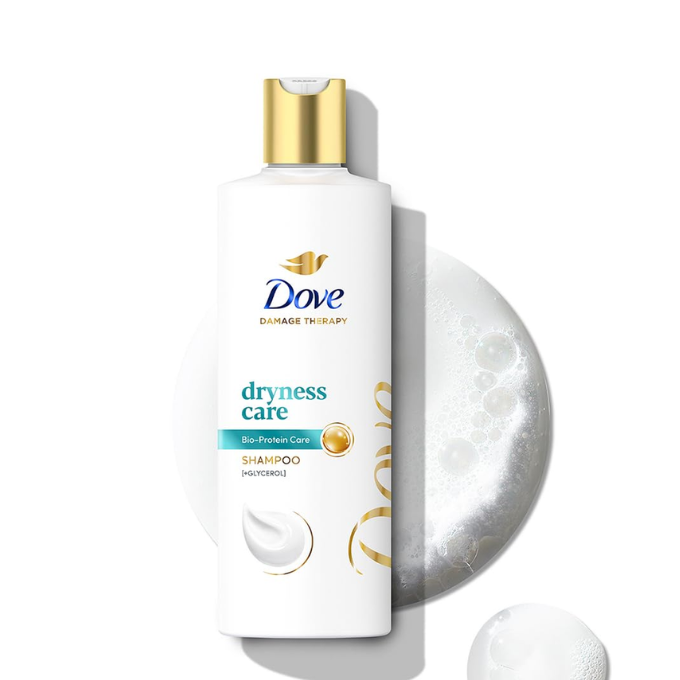  Dove Dryness Care Shampoo 340 ml – image 1