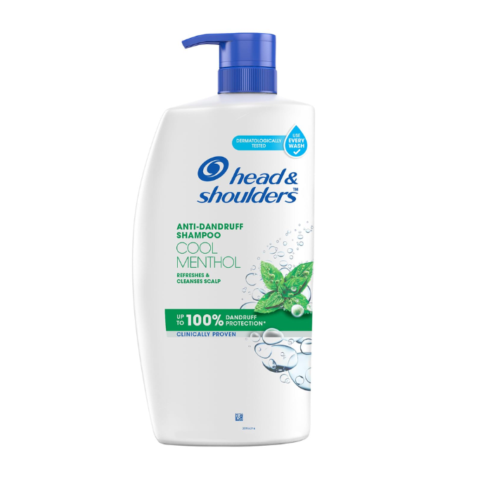  Head & Shoulders Anti Dandruff Shampoo Cool Menthol For Men & Women