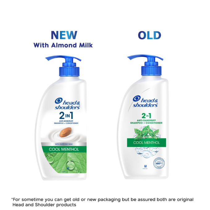 Head & Shoulder 2-in-1 Cool Menthol Shampoo + Conditioner  – image 2