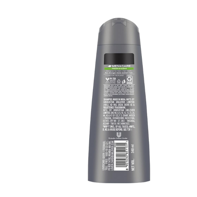 Dove Men+Care Fresh & Clean 2in1 Shampoo+Conditioner,  – image 2