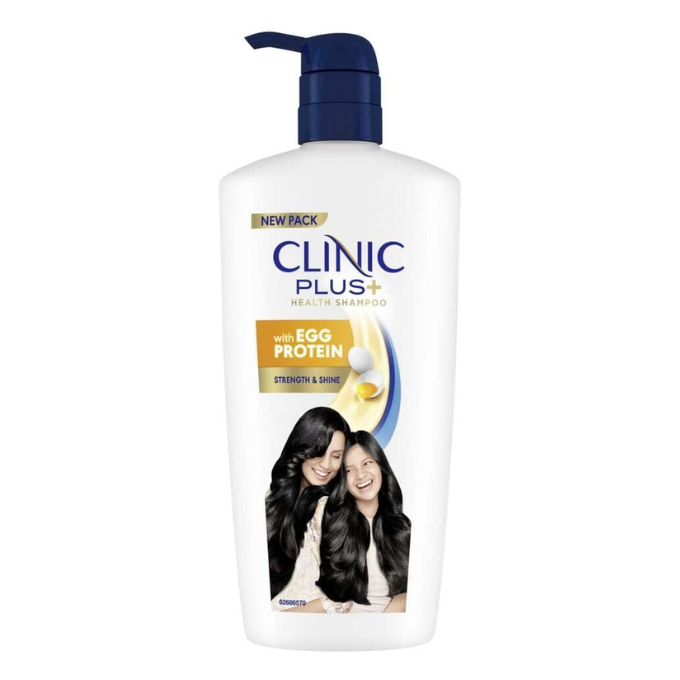  Clinic Plus Strength & Shine Shampoo with Egg Protein for Strength, Shine and Smoothness, 