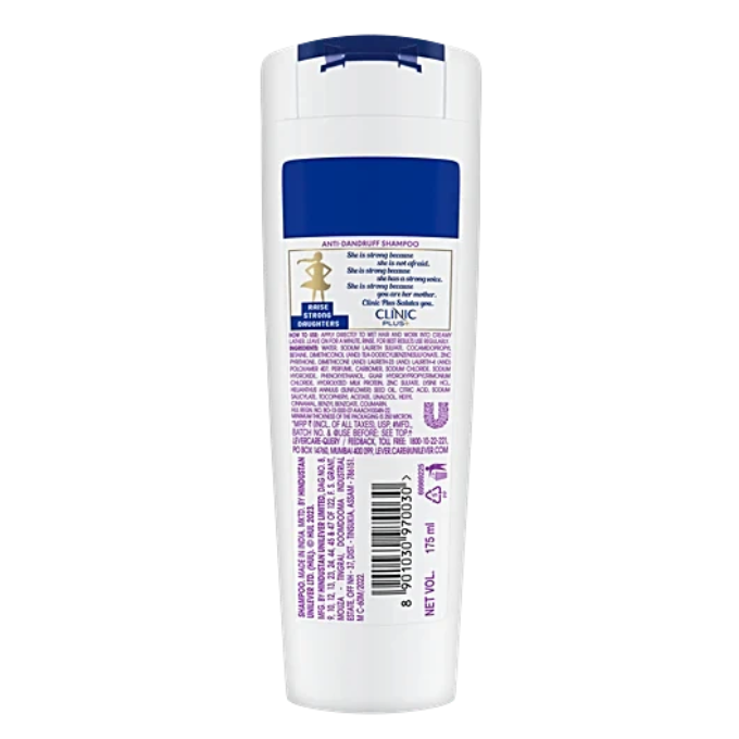 Clinic Plus Strong Scalp Anti-Dandruff Shampoo, – image 2