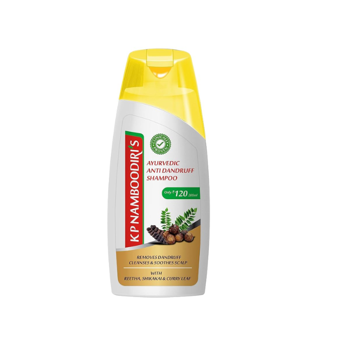  K.P. NAMBOODIRI S Ayurvedic Anti Dandruff Shampoo With Reetha, Shikakai & Curry Leaf  – image 1